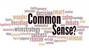common sense