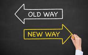 old way, new way