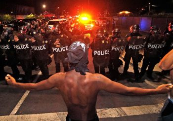 police protest