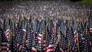 american flags