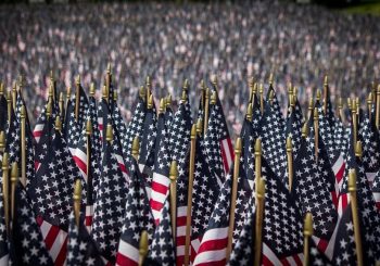 american flags