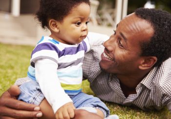 dad and baby