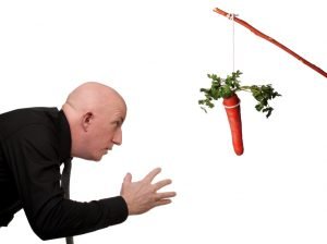 Man chasing Carrot