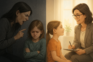 Children and mental Abuse.